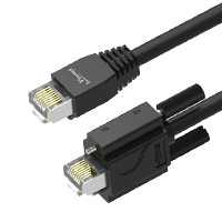 High Flex Life, CAT 5e, RJ45 to Vertical Screw Locking